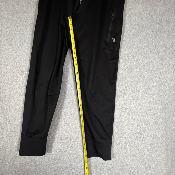 Vuori L Sunday Performance Joggers Black V416 Stretch Training Pants Athleisure - Picture 2 of 7